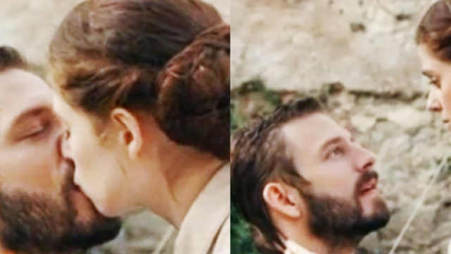 Don Samuel e Maria in un bacio &copy; La Promessa.