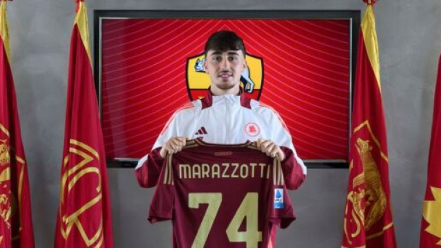 Fabrizio Ramazzotti, calciatore della Roma &copy; Facebook
