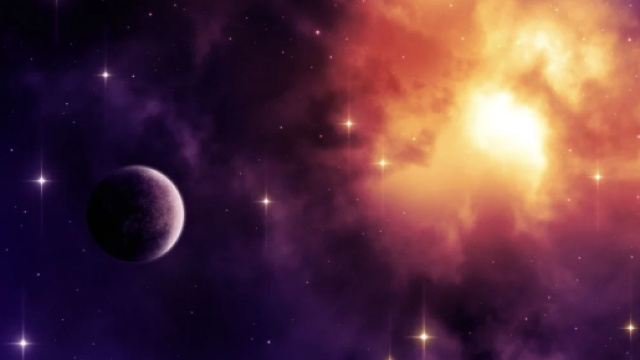 Pianeti, stelle e nebulosa in una scena spaziale &ndash; &copy; Pixabay.