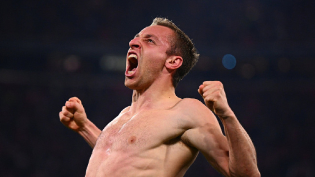 Davide Frattesi esulta dopo un gol &copy; FC Inter