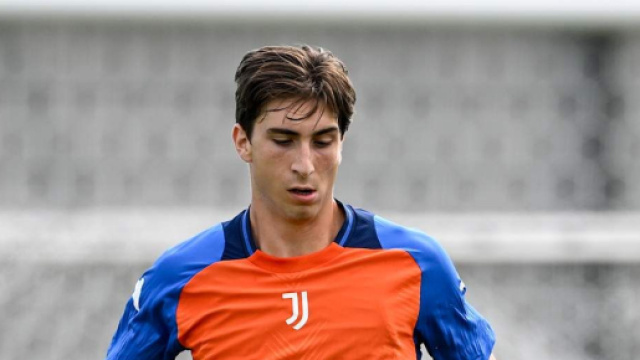Fabio Miretti in allenamento &copy; Juventus FC