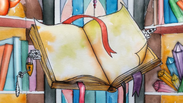 Libri colorati &copy; Immagine di Pixabay