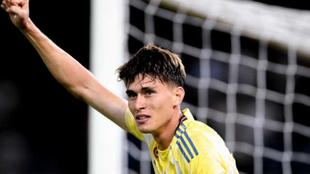 Nicol&ograve; Savona, centrocampista della Juventus &copy; Instagram