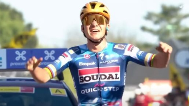 Remco Evenepoel - &copy; Screenshot Eurosport