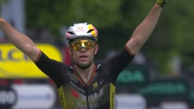Wout van Aert &ndash; &copy; Screenshot Eurosport.