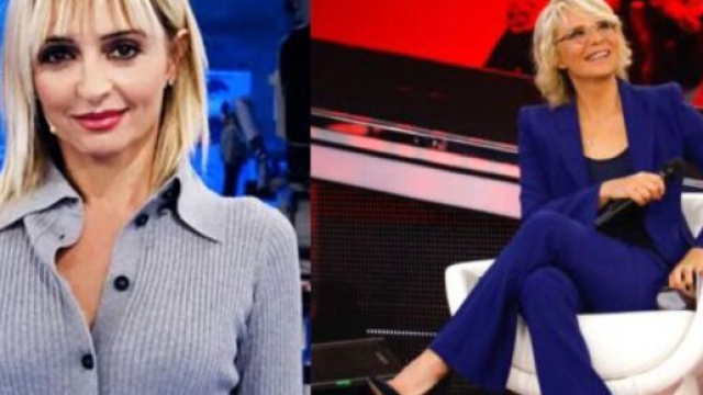 In foto Maria De Filippi e Veronica Peparini &copy; Mediaset