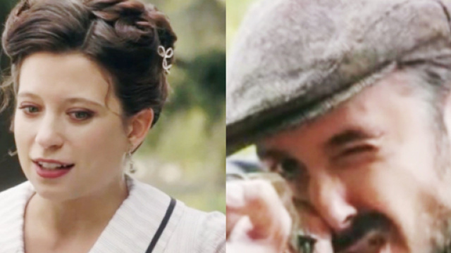 Martina e Jos&eacute; Juan in una scena de La Promessa &copy; Mediaset.