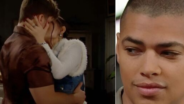 In foto R.J., Luna e Zende &copy; Beautiful