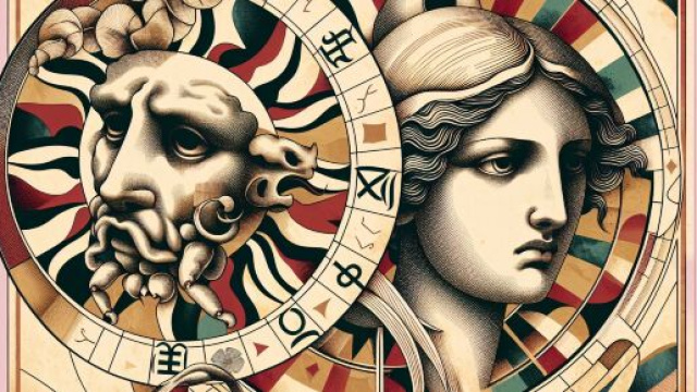 Numero 21 della Smorfia napoletana, Cancro e la Donna Nuda. &copy; Immagine creata con Dall-E