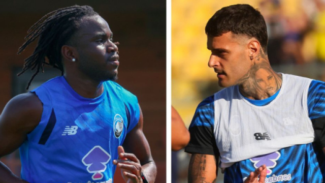 Ademola Lookman e Gianluca Scamacca &ndash; Foto &copy; Atalanta.