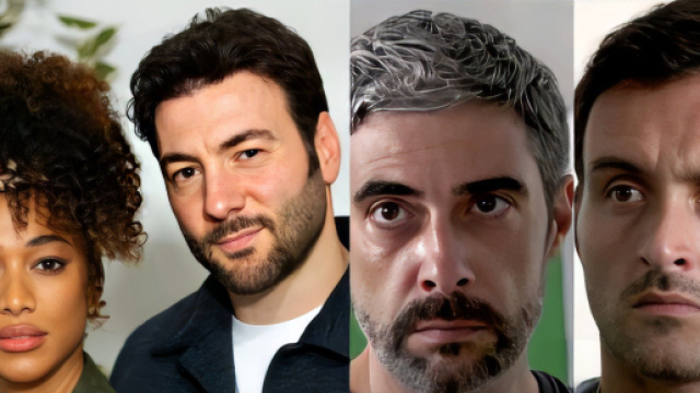 Gabriela, Samuel, Ignazio e Simone - screenshot &copy; Rai