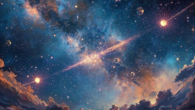 Immagine del cielo stellato &copy; IA Canva