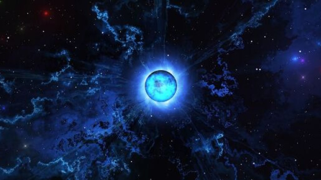 Un sole che irradia energia nello spazio &copy; Pixabay.