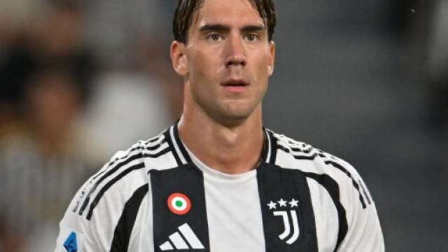 Dusan Vlahovic, attaccante della Juventus. Foto &copy; Juventus FC
