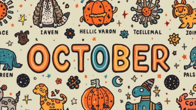 Copertina del mese di ottobre &copy; Creata con intelligenza artificiale Canva