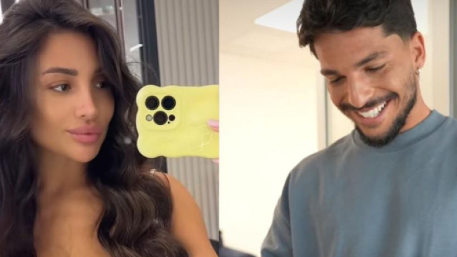 Cristina Ferrara e Gianmarco Steri - &copy; Instagram.