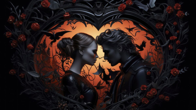 Due innamorati &copy; immagine IA Freepik