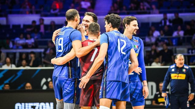 Nazionale italiana di pallavolo &copy; Pagina Facebook ufficiale della Federazione Italiana Pallavolo
