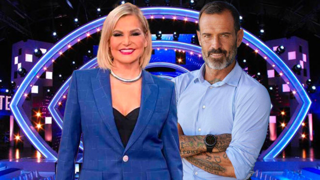 Simona Ventura e Ascanio Pacelli Foto &copy;Grande Fratello / Mediaset.