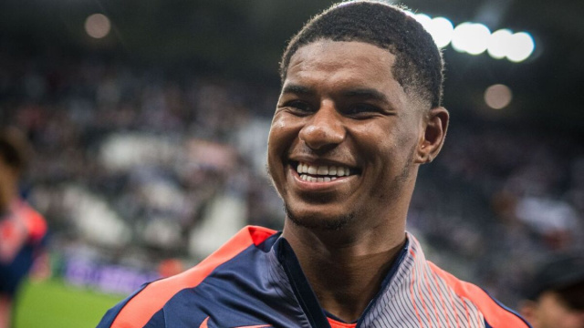 Marcus Rashford, attaccante del Barcellona. Foto &copy; Barcellona