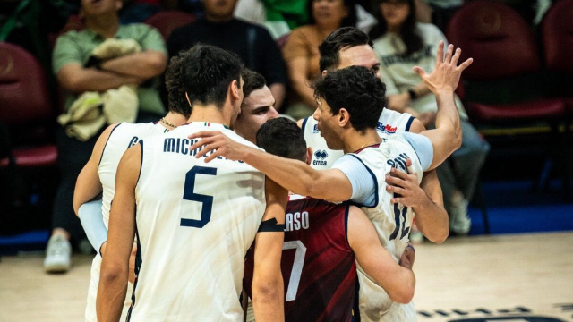 Nazionale italiana di pallavolo &copy; Pagina Facebook ufficiale della Federazione Italiana Pallavolo