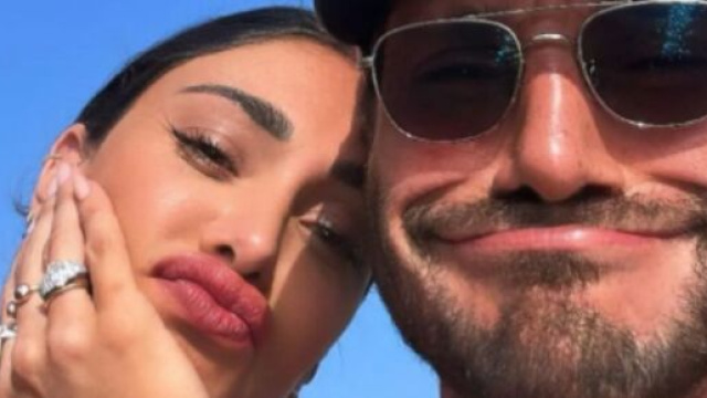 Belen Rodriguez e Stefano De Martino - Foto &copy; Instagram