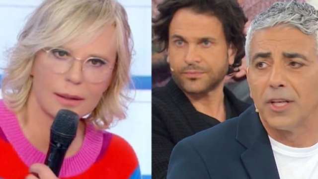 Maria De Filippi e Giuseppe Molonia - screenshot &copy; Canale 5.