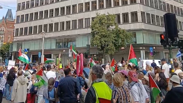 Una manifestazione di solidariet&agrave; per la Palestina &copy; Gaetano Perrotta