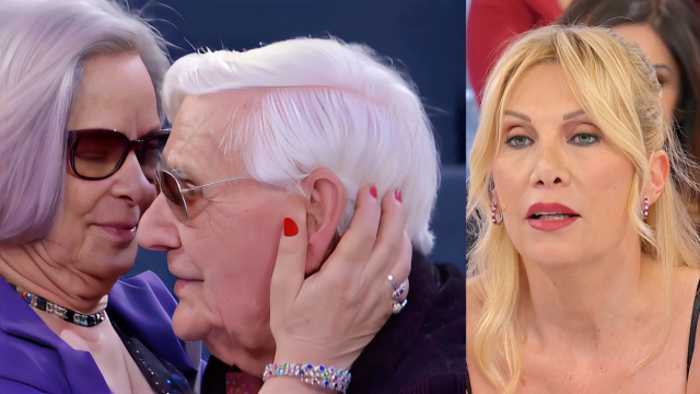 Maria Teresa, Alessandro e Sabrina &ndash; Screenshot &copy; Canale 5.