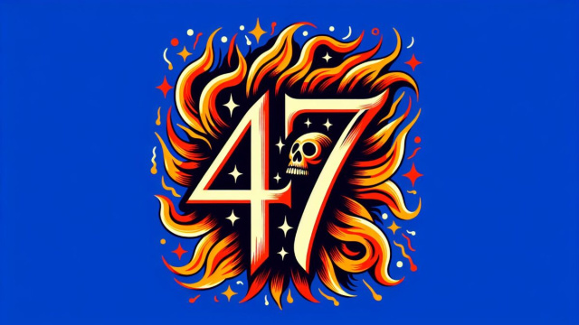 Numero 47 della Smorfia napoletana, 'o muorto. &copy; Immagine creata con Dall-E