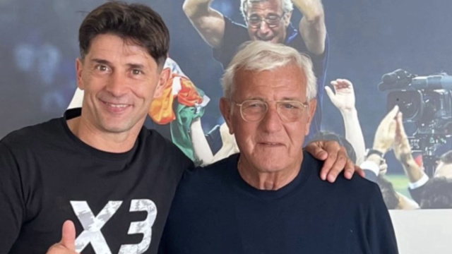 Alessio Tacchinardi e Marcello Lippi &ndash; &copy;️ Instagram/Tacchinardi.