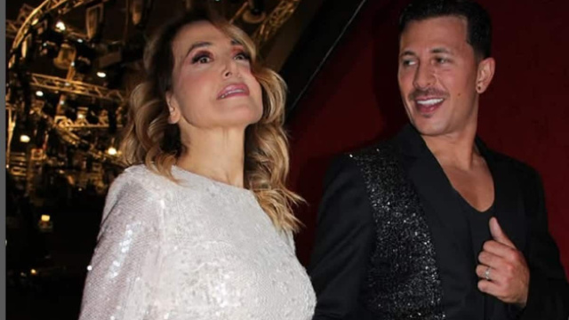 Barbara D'Urso e Pasquale La Rocca Foto &copy;Ballando con le stelle/Rai.