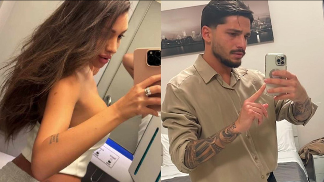 Cristina Ferrara e Gianmarco Steri - &copy; Instagram.