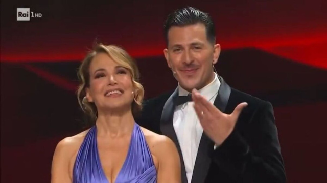 In foto Barbara d'Urso e Pasquale Larocca &copy; Rai