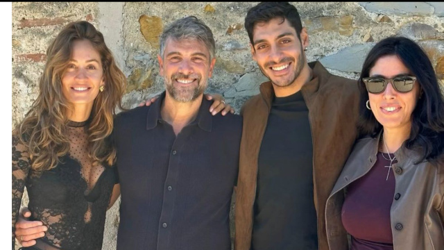 Helena Prestes, Luca Calvani, Javier Martinez e Amanda Lecciso - &copy; Instagram.