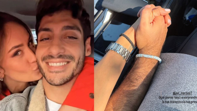 Helena Prestes e Javier Martinez - &copy; Instagram.