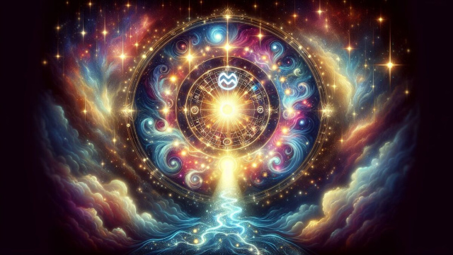 La carta della Stella splende luminosa per l'Acquario &copy; Immagine creata con Dall-E