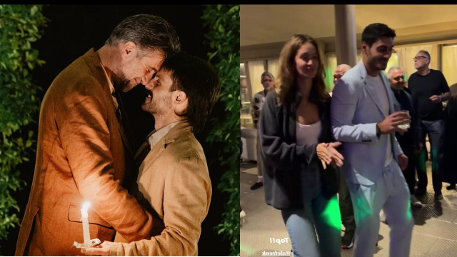 Luca Calvani, Alessandro Franchini, Helena Prestes e Javier Martinez - &copy; Instagram.