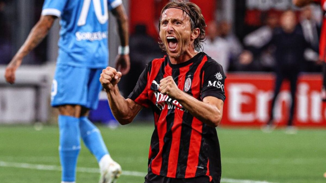Luka Modric, centrocampista del Milan. Foto &copy; Milan.