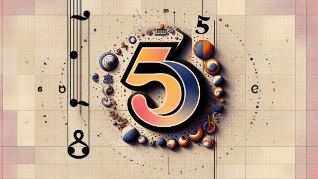 Numero 55 della Smorfia napoletana, 'a musica. &copy; Immagine creata con Dall-E