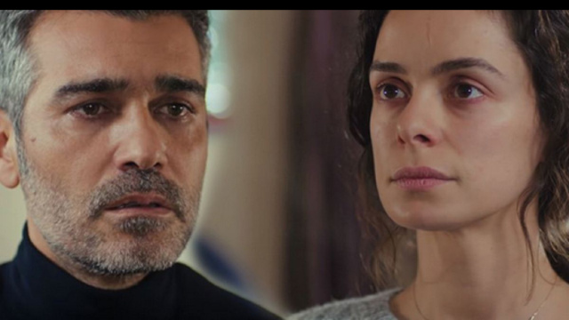 Sarp e Bahar in La forza di una donna &copy; Mediaset