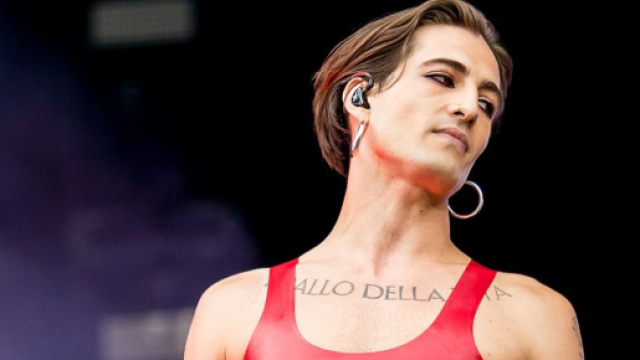 Damiano David dei Maneskin (&copy; Wikimedia commons)