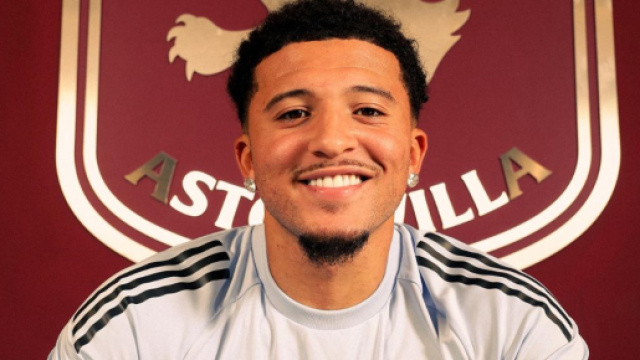 Jadon Sancho, esterno dell'Aston Villa. Foto &copy; Aston Villa