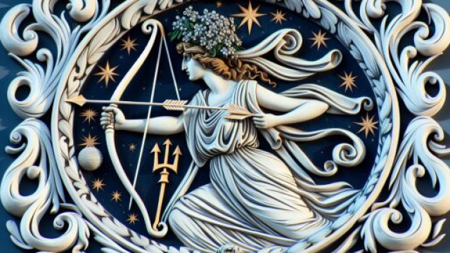 Numero 63 della Smorfia napoletana, Sagittario e 'a sposa. &copy; Immagine creata con Dall-E
