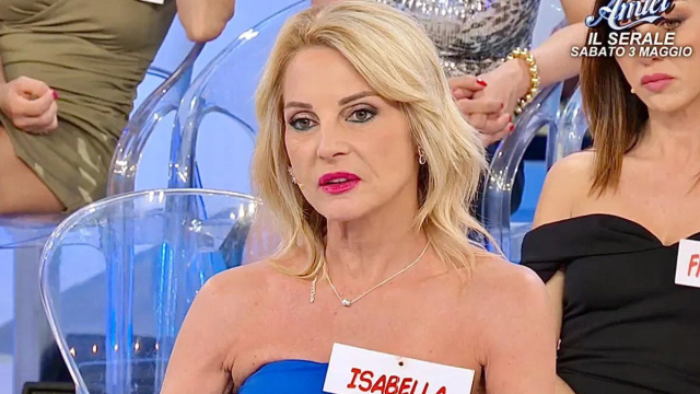 Isabella July - Screenshot &copy; Canale 5.