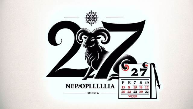 Numero 27 della Smorfia napoletana, 'o c&agrave;ntaro, per l'Ariete. &copy; Immagine creata con Dall-E