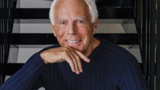 Giorgio Armani foto &copy; Instagram.