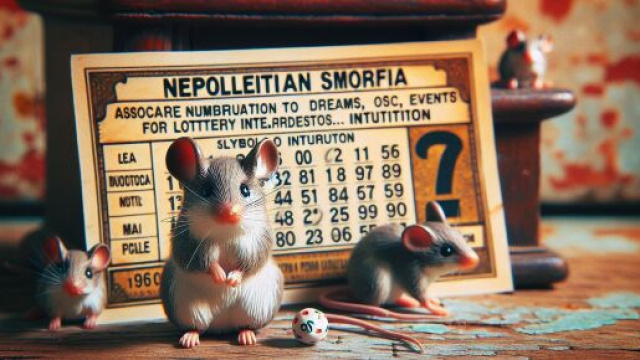 Numero 11 della Smorfia napoletana, i topolini dei Gemelli. &copy; Immagine creata con Dall-E