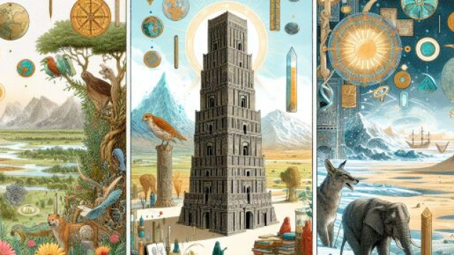 La carta della Torre simboleggia la trasformazione del Cancro &copy; Immagine creata con Dall-E