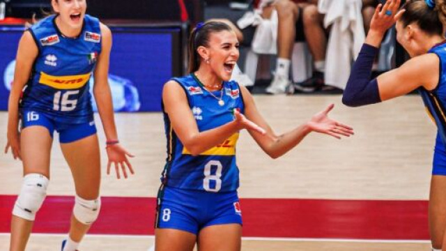 Nazionale italiana di volley &copy; Federazione Italiana Pallavolo/Facebook.